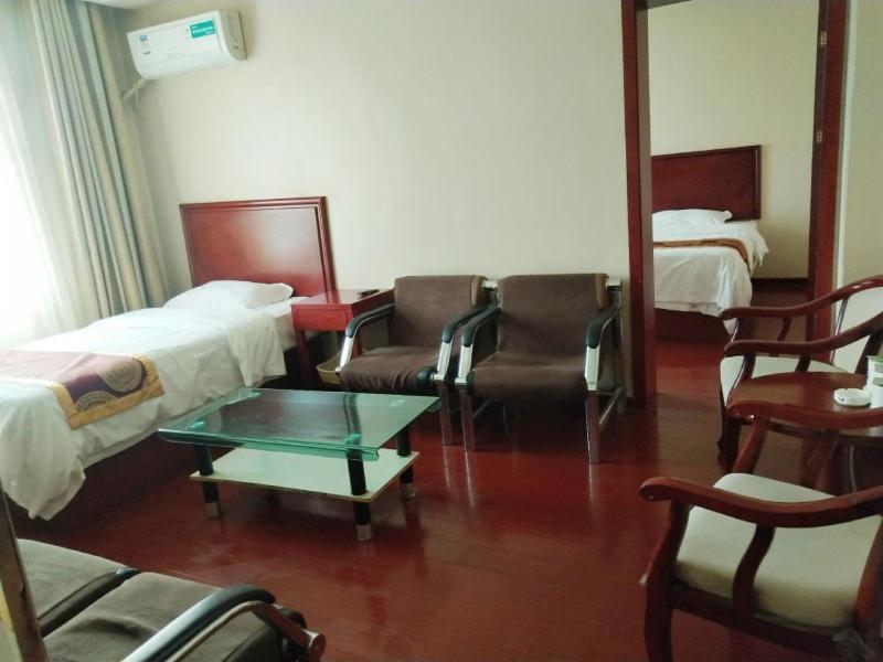 Greentree Inn Shandong Heze Mudan Road Bus Terminal Station Express Hotel Экстерьер фото