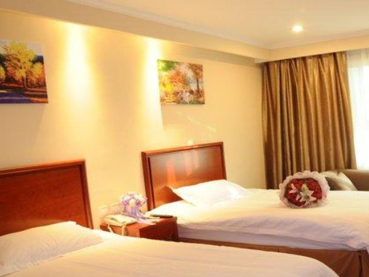 Greentree Inn Shandong Heze Mudan Road Bus Terminal Station Express Hotel Экстерьер фото