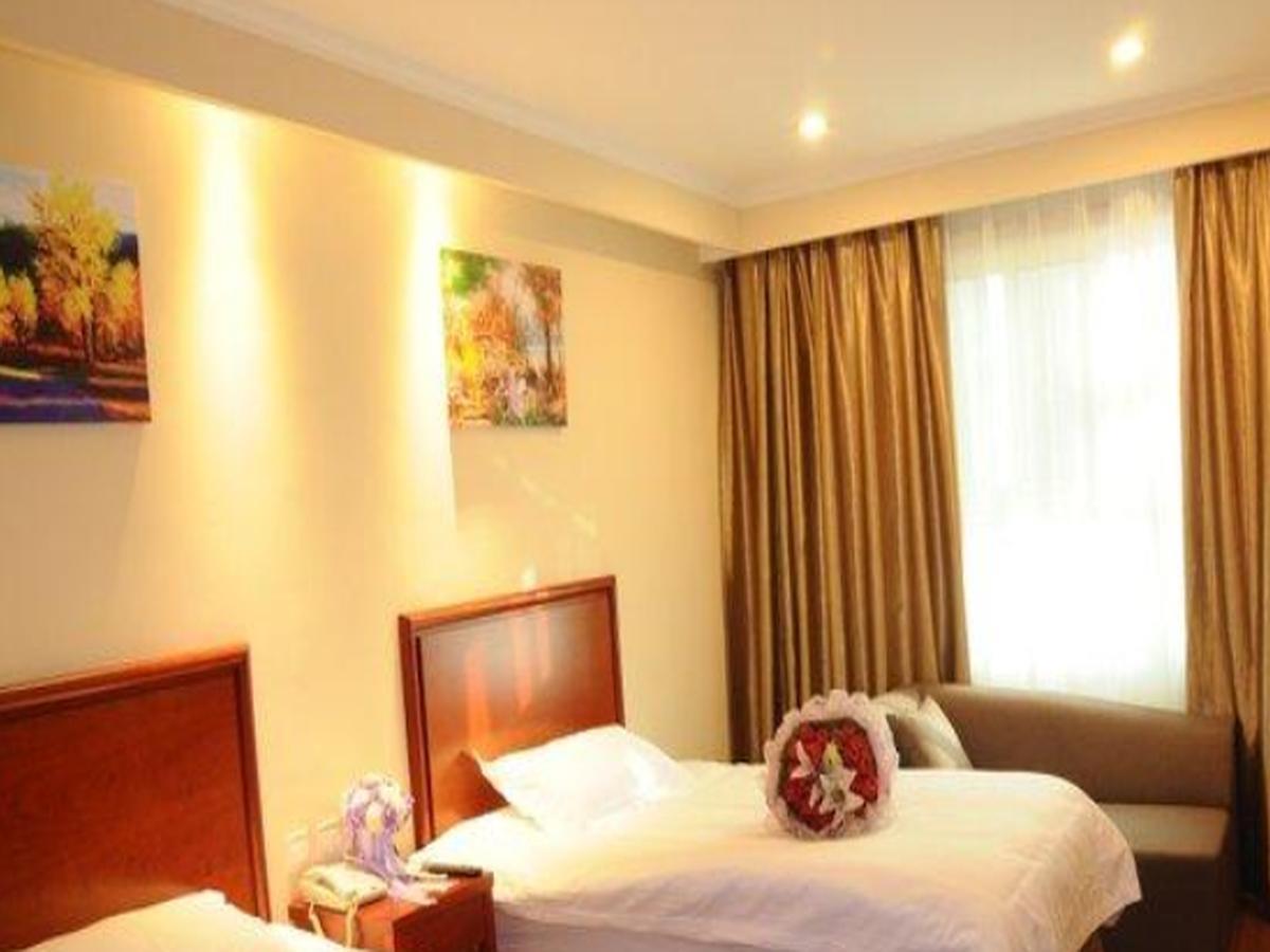 Greentree Inn Shandong Heze Mudan Road Bus Terminal Station Express Hotel Экстерьер фото