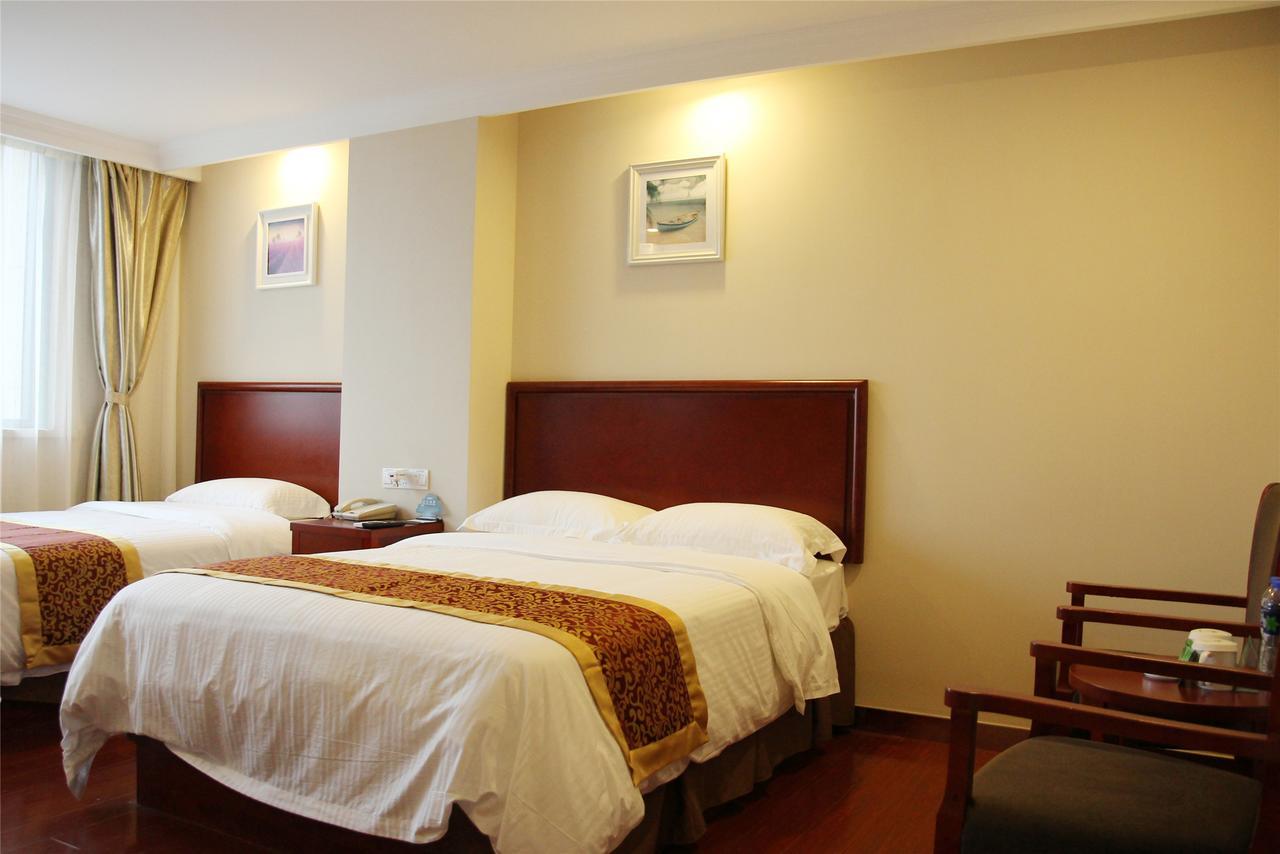 Greentree Inn Shandong Heze Mudan Road Bus Terminal Station Express Hotel Экстерьер фото