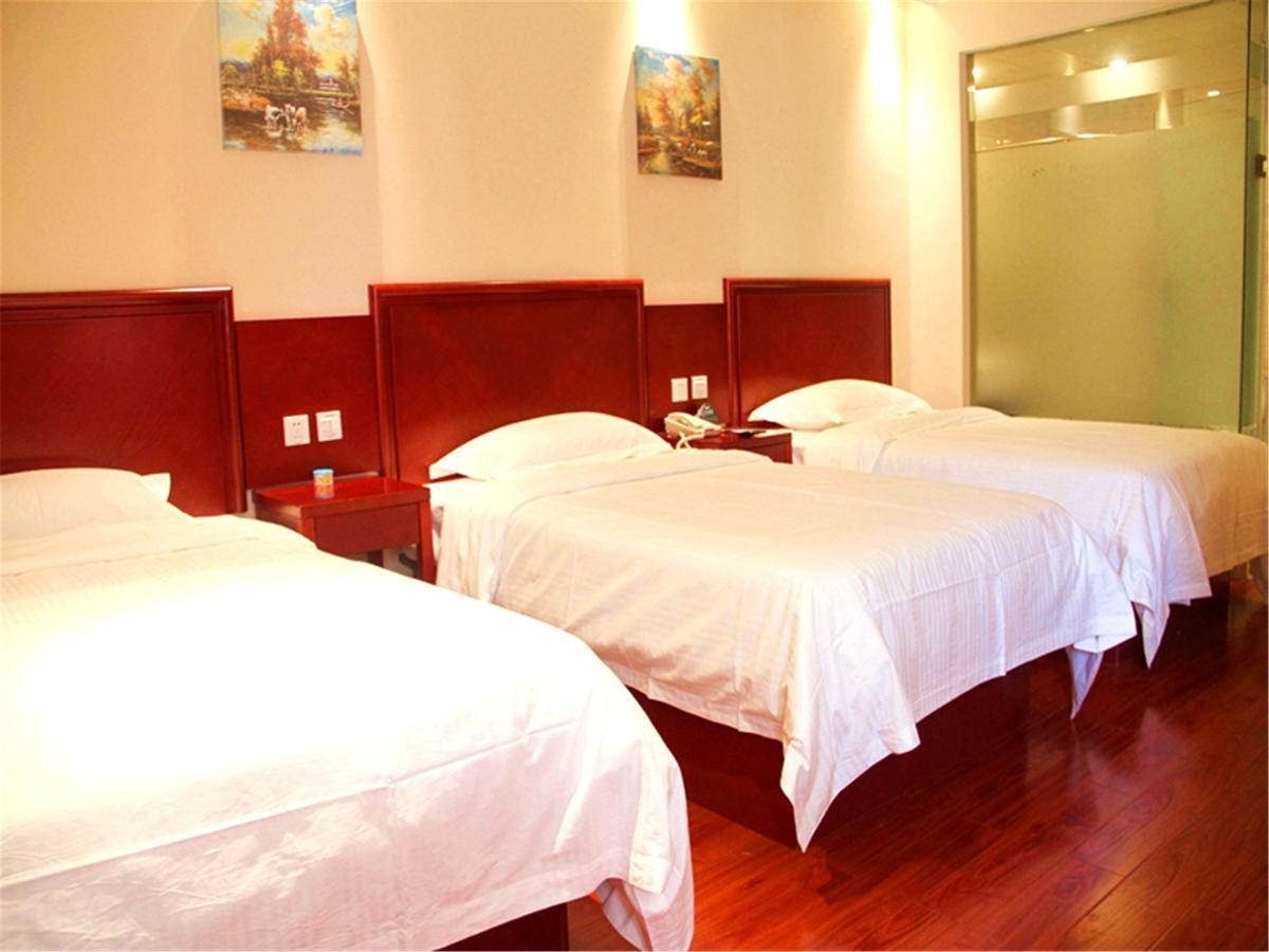 Greentree Inn Shandong Heze Mudan Road Bus Terminal Station Express Hotel Экстерьер фото