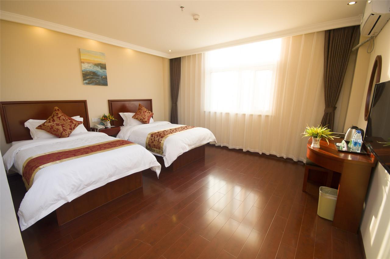 Greentree Inn Shandong Heze Mudan Road Bus Terminal Station Express Hotel Экстерьер фото
