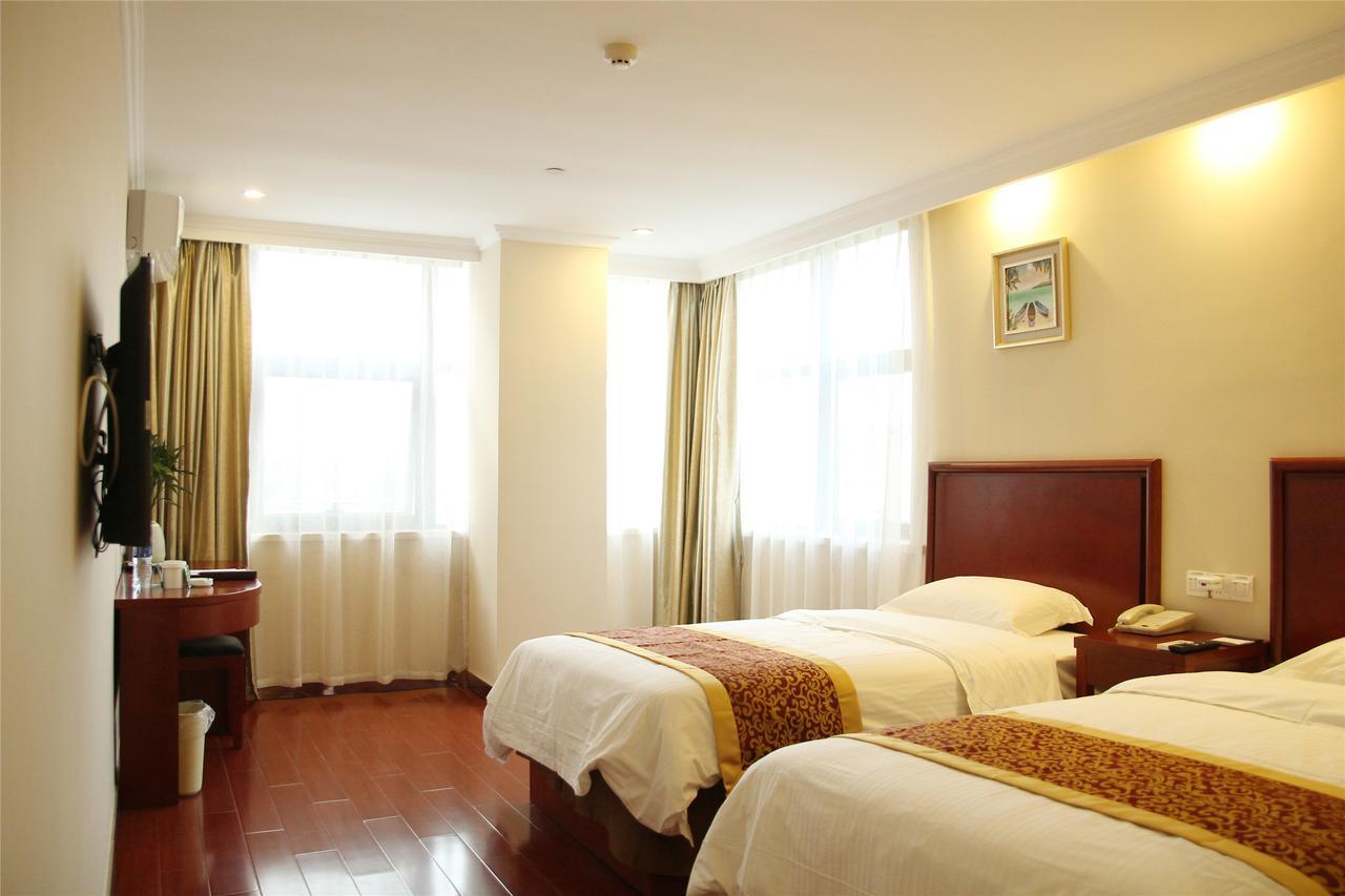 Greentree Inn Shandong Heze Mudan Road Bus Terminal Station Express Hotel Экстерьер фото