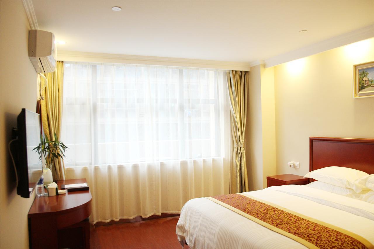 Greentree Inn Shandong Heze Mudan Road Bus Terminal Station Express Hotel Экстерьер фото
