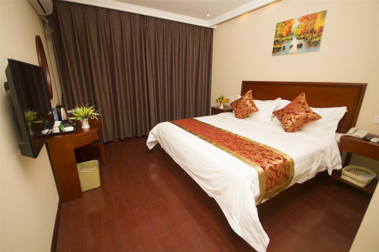 Greentree Inn Shandong Heze Mudan Road Bus Terminal Station Express Hotel Экстерьер фото